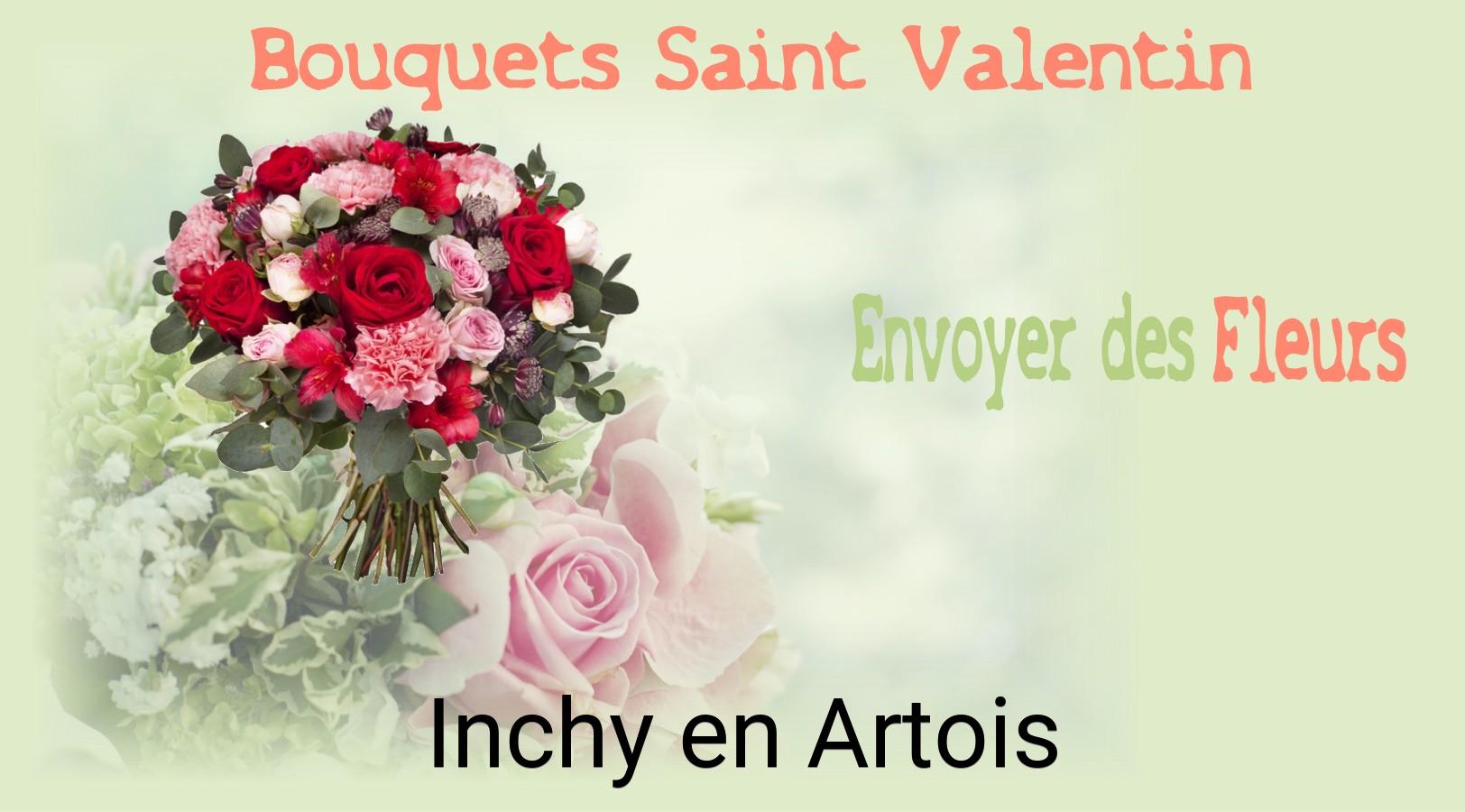 Roses de Saint-Valentin livrées à Inchy-en-Artois